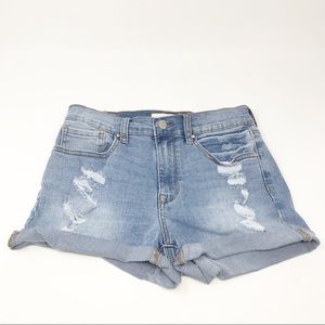 PacSun Denim Shorts The Shortie Blue Size 26